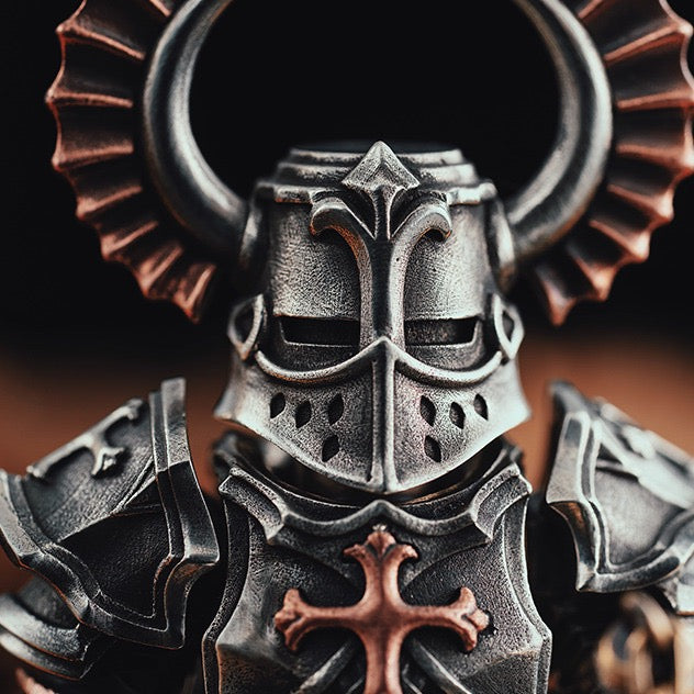 Crusader Buildable Military Figurine