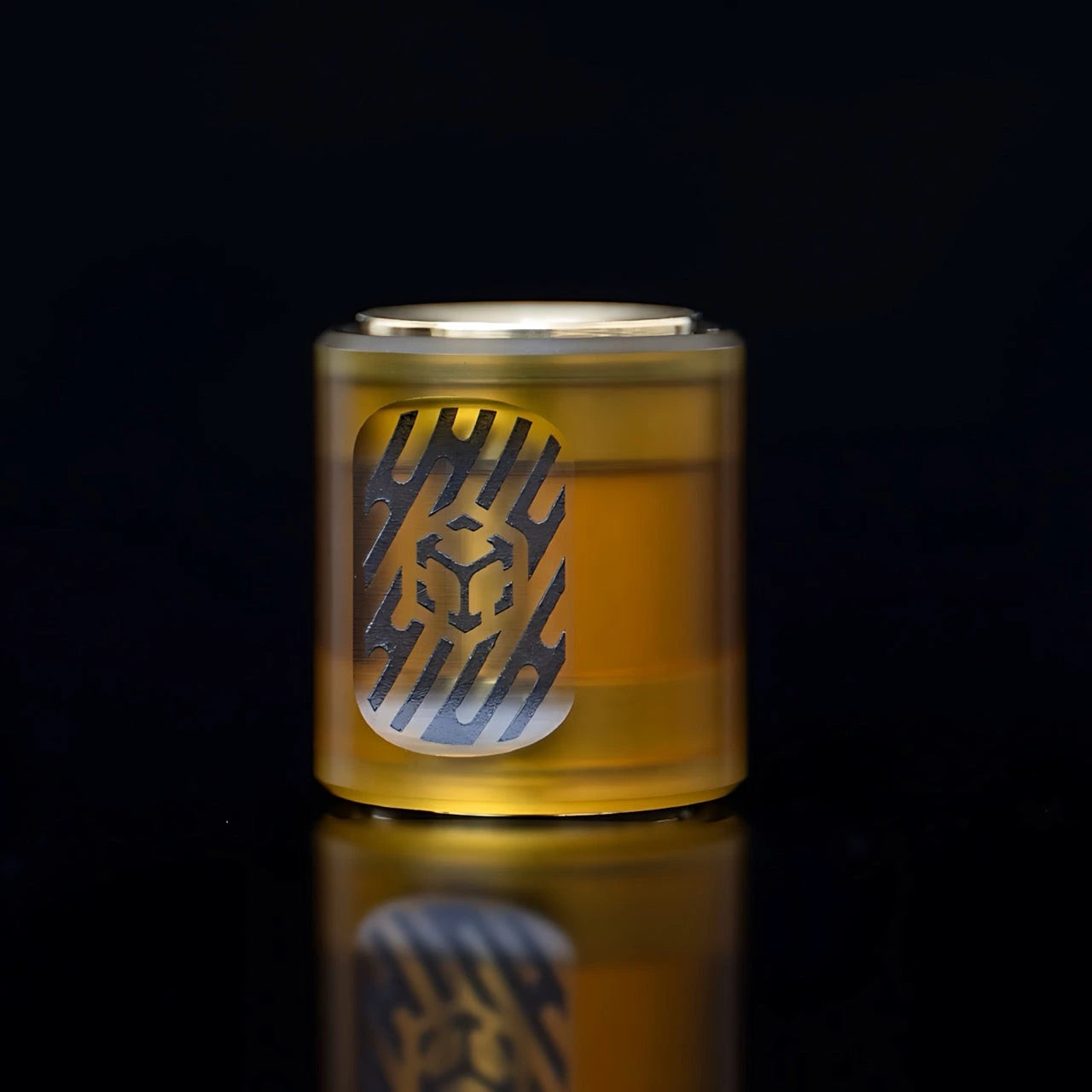 Scroll-Spinner Knife Pendant
