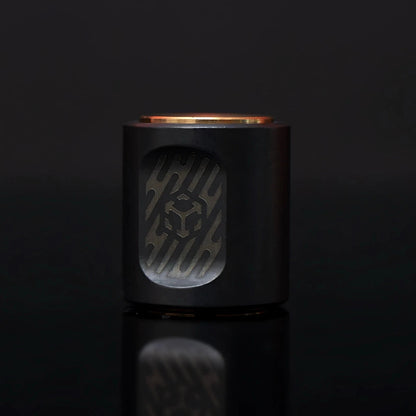 Scroll-Spinner Knife Pendant