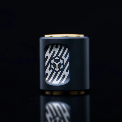 Scroll-Spinner Knife Pendant