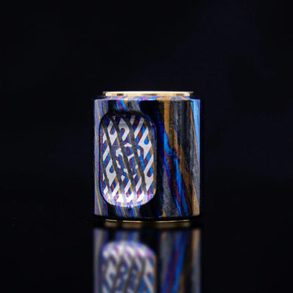 Scroll-Spinner Knife Pendant