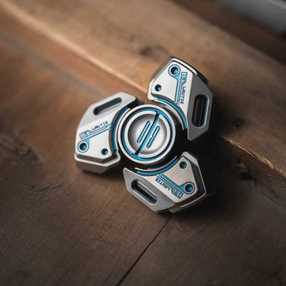 LAUTIE 只禁优惠代码 Bit-09-Ti Fidget Spinner Titanium Blue (ships in 16 days)