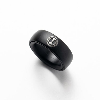 LAUTIE 禁店铺满减及优惠代码 Mechanic-I Aluminum-black (ships in 16 days) / Large (Inner diameter 0.78in/20mm)