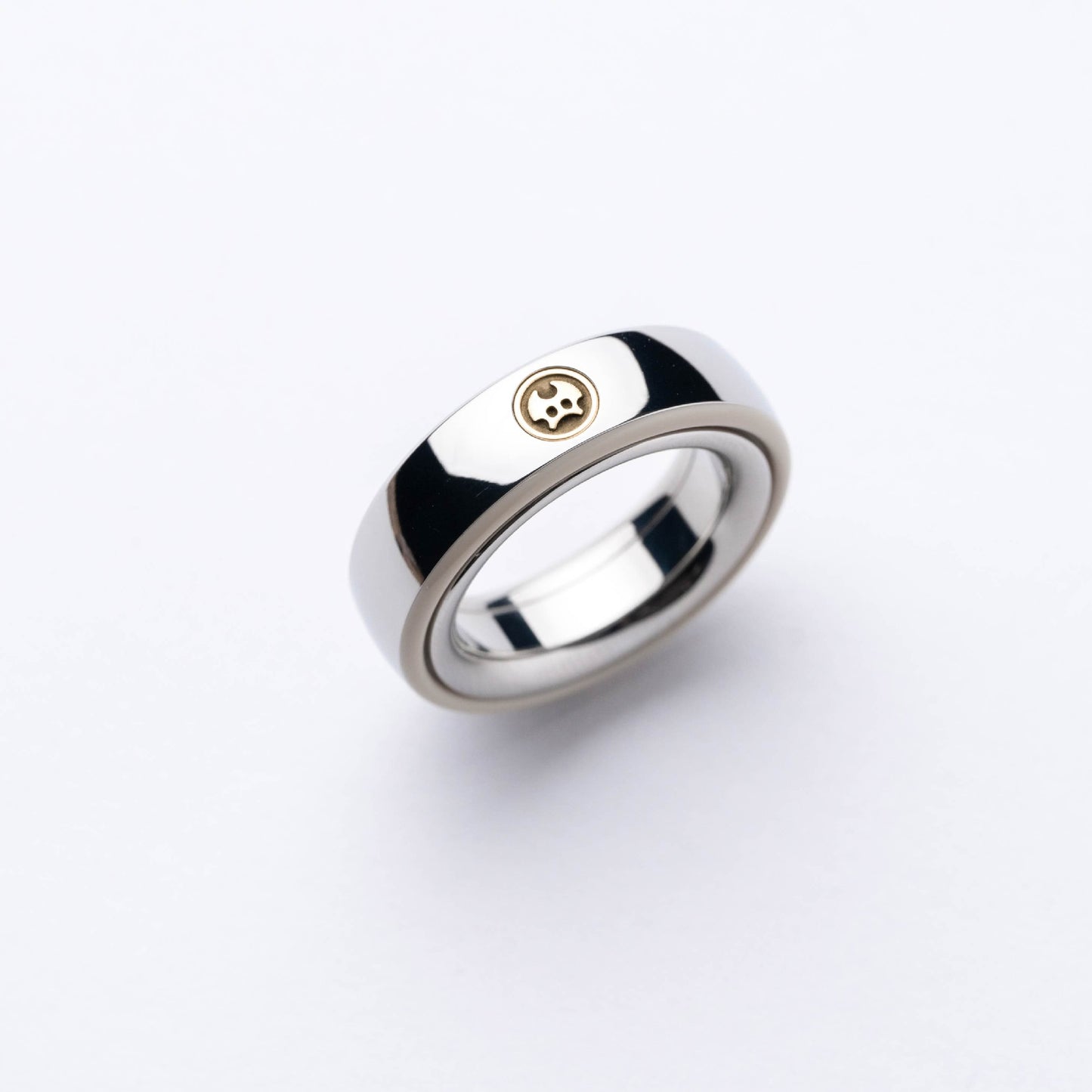 LAUTIE 只禁优惠代码 Mechanic-I Slim Large (Inner Diameter: 0.78in/20mm) ships in 15 days / Stainless Steel