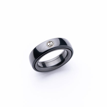 LAUTIE 只禁优惠代码 Mechanic-I Slim Medium (Inner Diameter: 0.72in/18.5mm) ships in 15 days / Zirconium