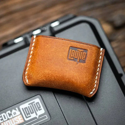 LAUTIE 只禁优惠代码 Poker Shuffle 2.0 Regular Purchase / Leather Slip (yellow brown)