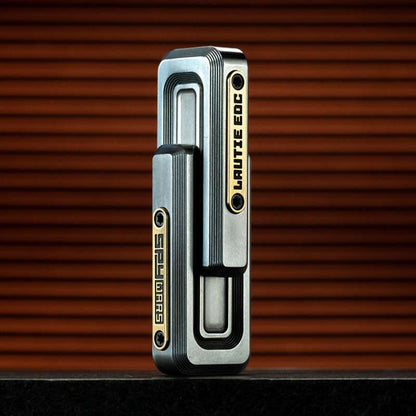 LAUTIE Fidget Slider X-Lock 2.0 Stainless Steel/Brass