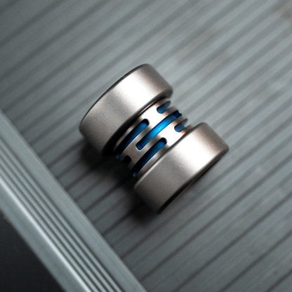 LAUTIE Pendants “Capacitor” Lanyard Bead Titanium-blue